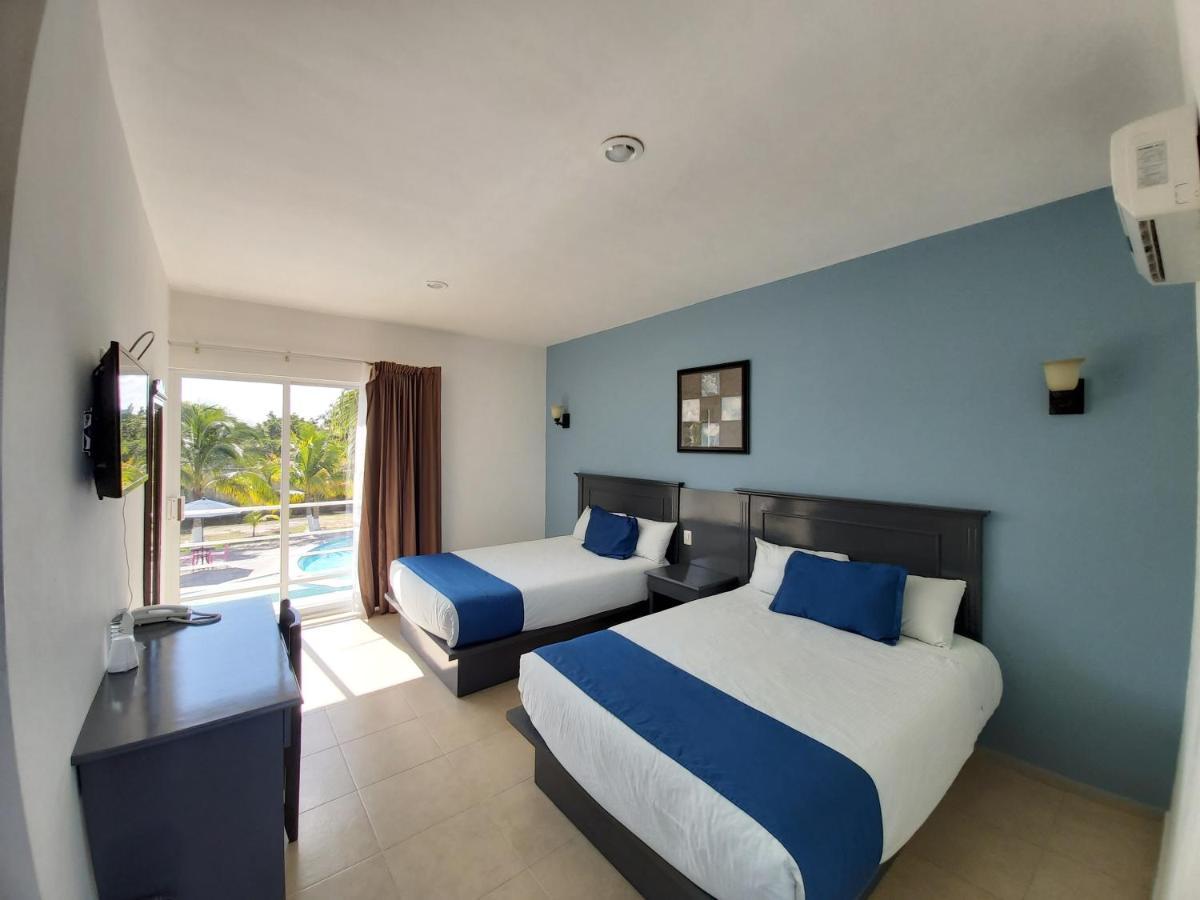 Lua Hotel Champoton Bagian luar foto