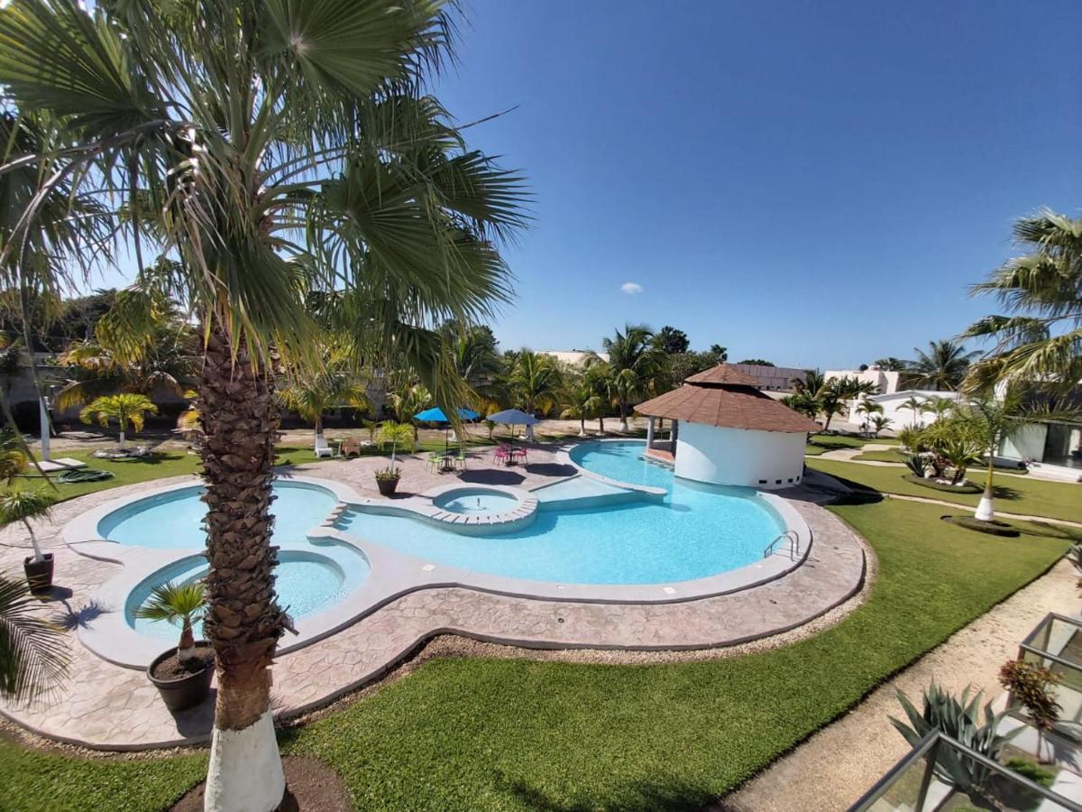 Lua Hotel Champoton Bagian luar foto
